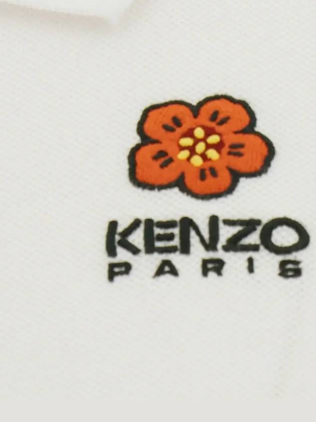 Balk Flower Slim Fit Polo T-Shirt 5PO536 4PU 01 - KENZO - BALAAN 4