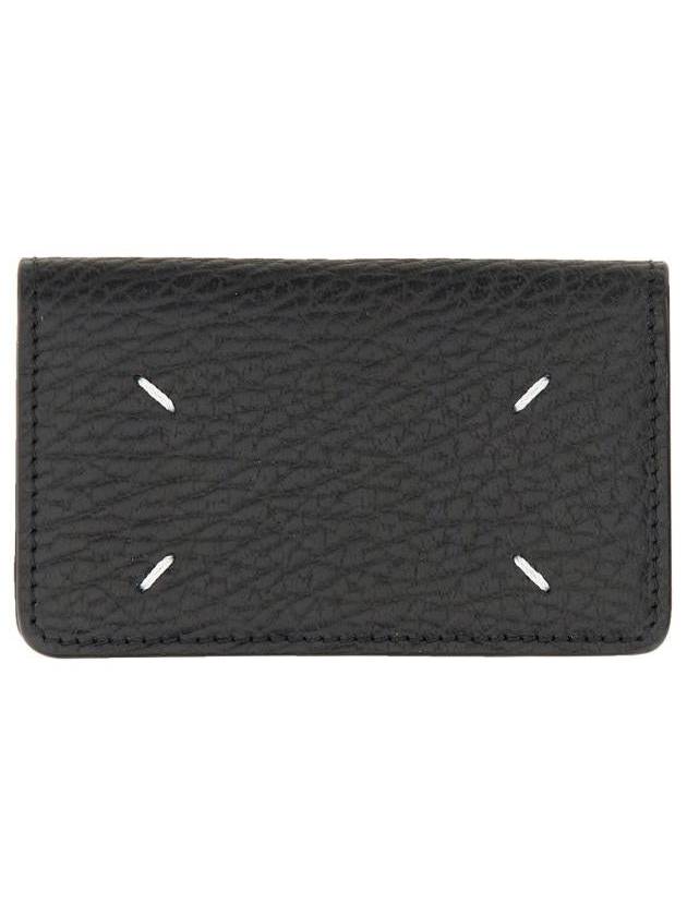 Stitch Card Wallet Black - MAISON MARGIELA - BALAAN 2