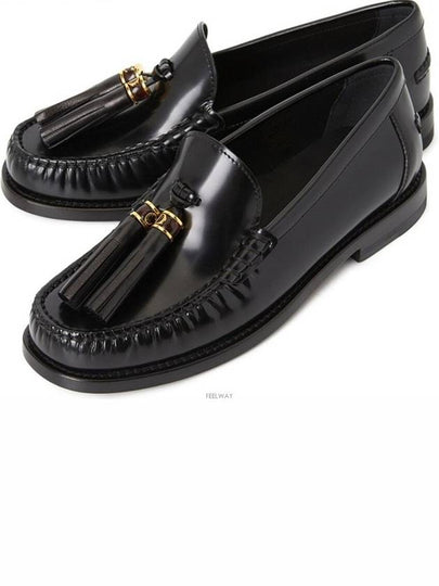 D Academy Brushed Calfskin Loafers Black - DIOR - BALAAN 2