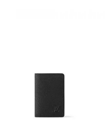 Pocket Organizer Card Wallet Black - LOUIS VUITTON - BALAAN 1