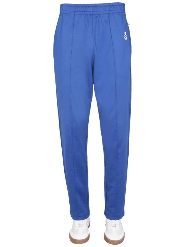 Logo Track Pants Blue - ISABEL MARANT - BALAAN 2