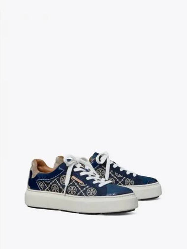 Monogram Ladybug Sneakers Navy T Domestic Product GM0022083000291 - TORY BURCH - BALAAN 1