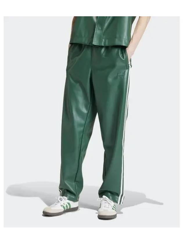 adidas Pow Leather 3S Firebird Track Pants Green IZ4037 - ADIDAS - BALAAN 2