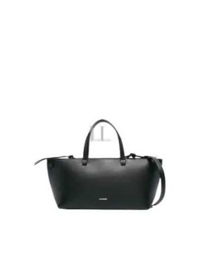 Bateau Small Shoulder Bag Black - JIL SANDER - BALAAN 2