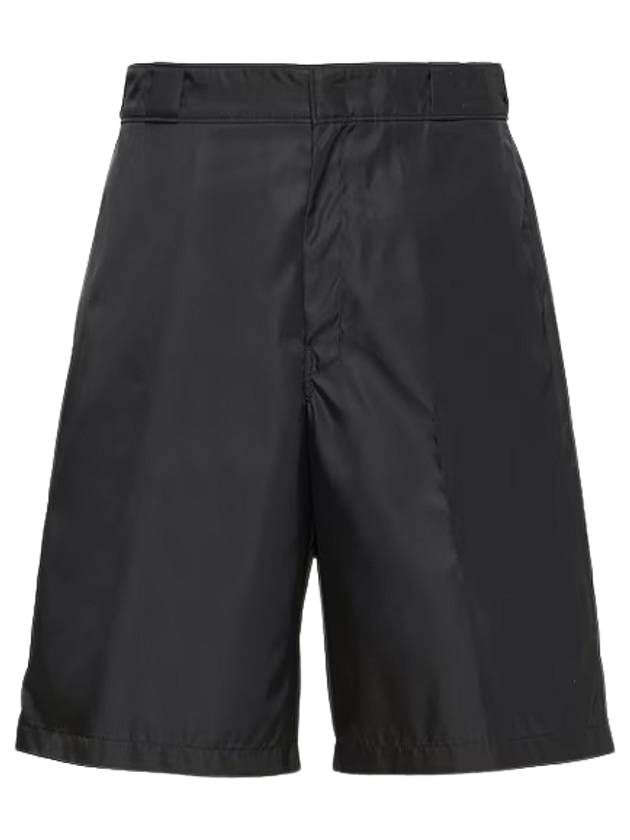 Men's Re-Nylon Bermuda Shorts Black - PRADA - BALAAN 2