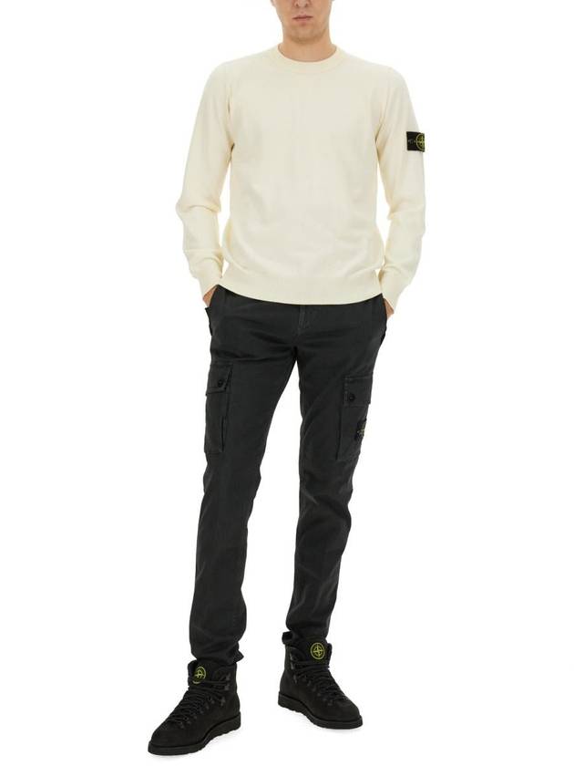 Stone Island Jersey With Logo - STONE ISLAND - BALAAN 2