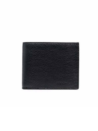 ID Billfold Half Wallet Black - COACH - BALAAN 1