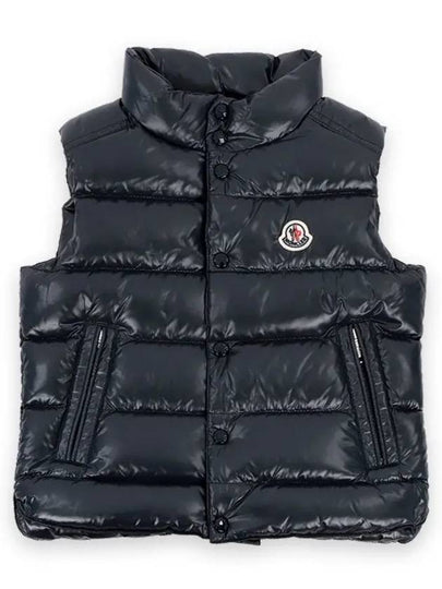 Kids TIB Logo Patch Padded Vest Blue Navy 1A12620 68950 742 8 10A - MONCLER - BALAAN 2