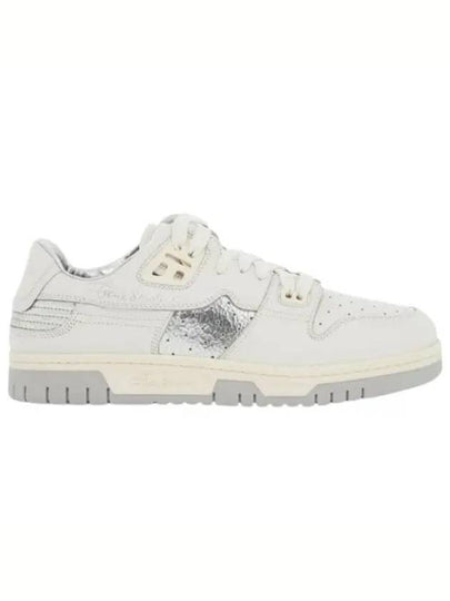 Metallic Detail Low Top Sneakers White - ACNE STUDIOS - BALAAN 2