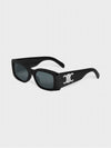 Eyewear Triope XL 01 Acetate Sunglasses Black - CELINE - BALAAN 1