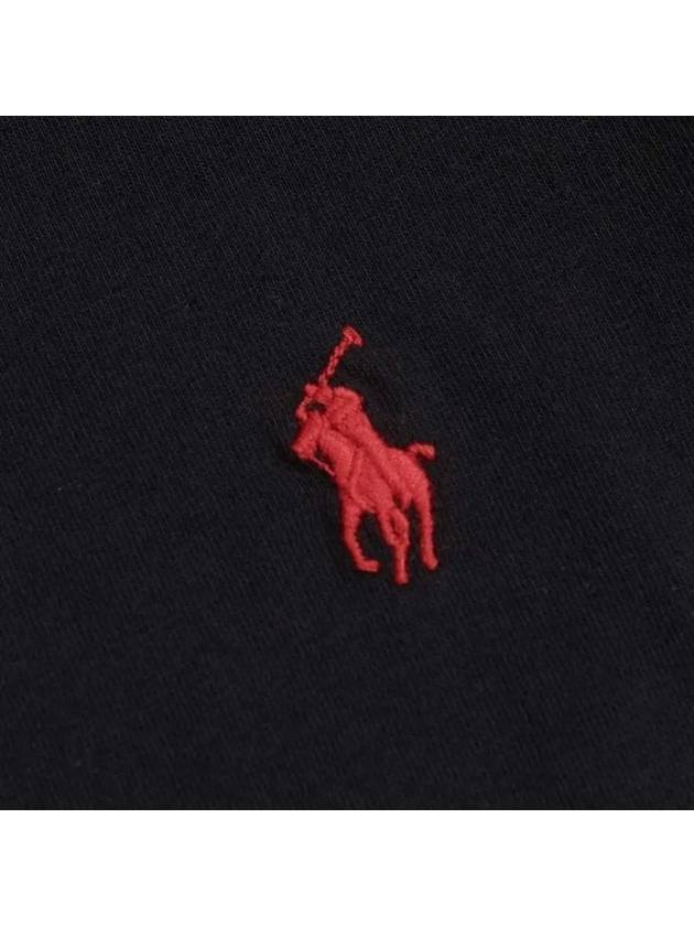 Embroidery Pony Classic Long Sleeve T-Shirt Black - POLO RALPH LAUREN - BALAAN 5