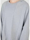 Band Sweatshirt Melange Grey - MAISON MARGIELA - BALAAN 2