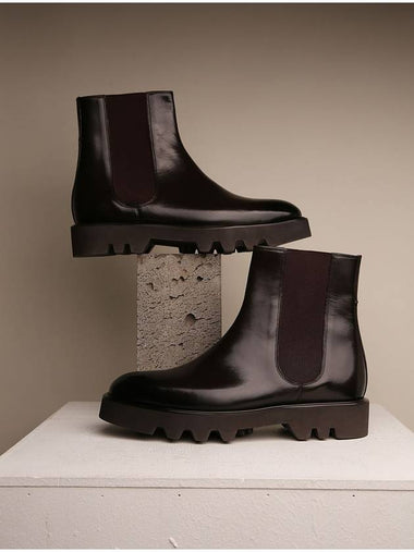 Jericho Chelsea Boots Dark Brown - FLAP'F - BALAAN 1