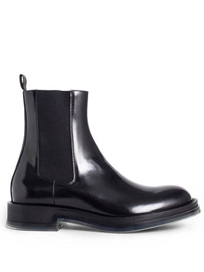 Float Transparent Sole Chelsea Boots Black - ALEXANDER MCQUEEN - BALAAN 2