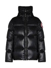 Crofton Down Puffer Short Padding Black - CANADA GOOSE - BALAAN 2