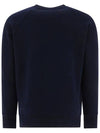 Chillax Fox Patch Classic Sweatshirt Navy - MAISON KITSUNE - BALAAN 3