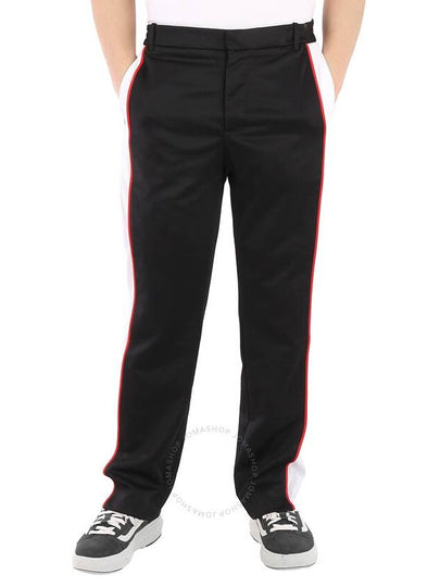 side line point track pants black - BURBERRY - BALAAN 2