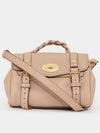 Alexa Heavy Grain Mini Tote Bag Beige - MULBERRY - BALAAN 2