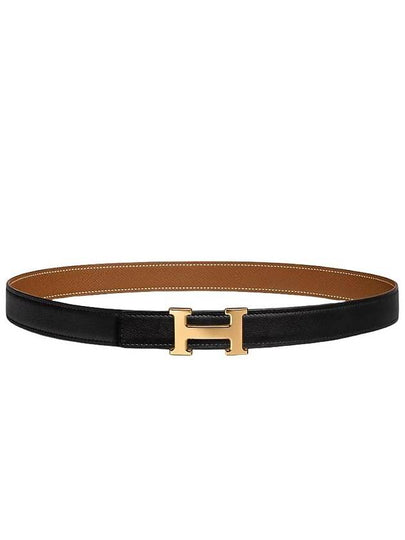 H Gold Buckle Constance Reversible Belt - HERMES - BALAAN 2