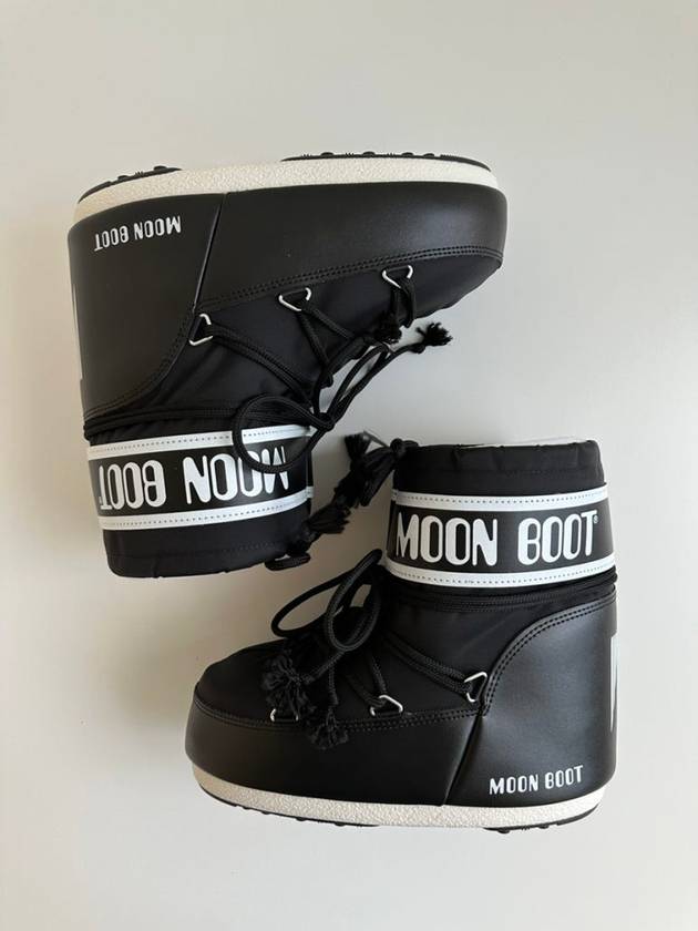 Icon Low Nylon Snow Boots Black - MOON BOOT - BALAAN 2