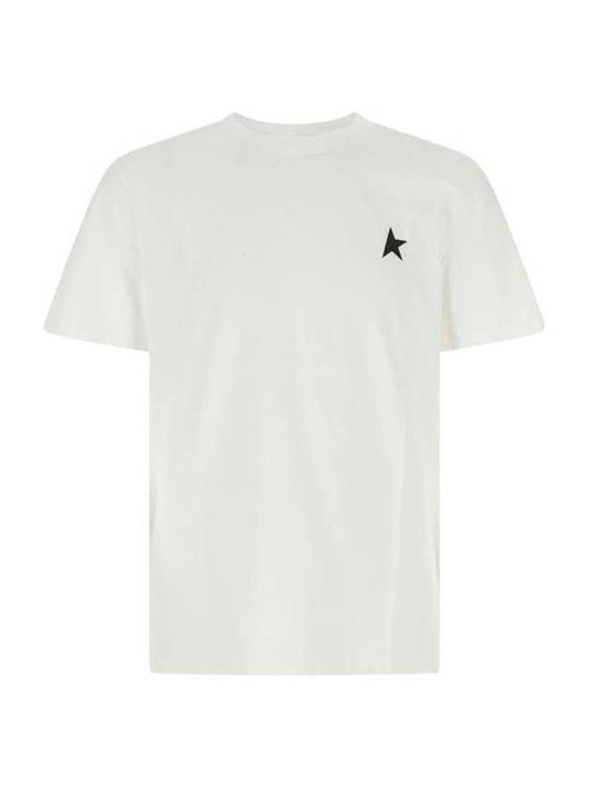 Star Collection Short Sleeve T-Shirt White - GOLDEN GOOSE - BALAAN 1