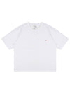 Logo Patch Short Sleeve T-Shirt White - ACNE STUDIOS - BALAAN 2