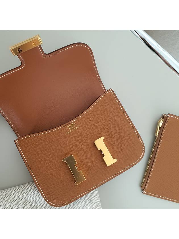 Constance Wallet Absom Gold - HERMES - BALAAN 5