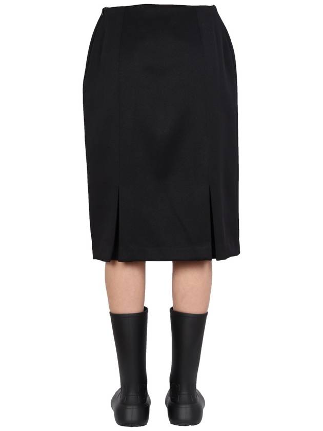 STRAIGHT CUT SKIRT - RAF SIMONS - BALAAN 4