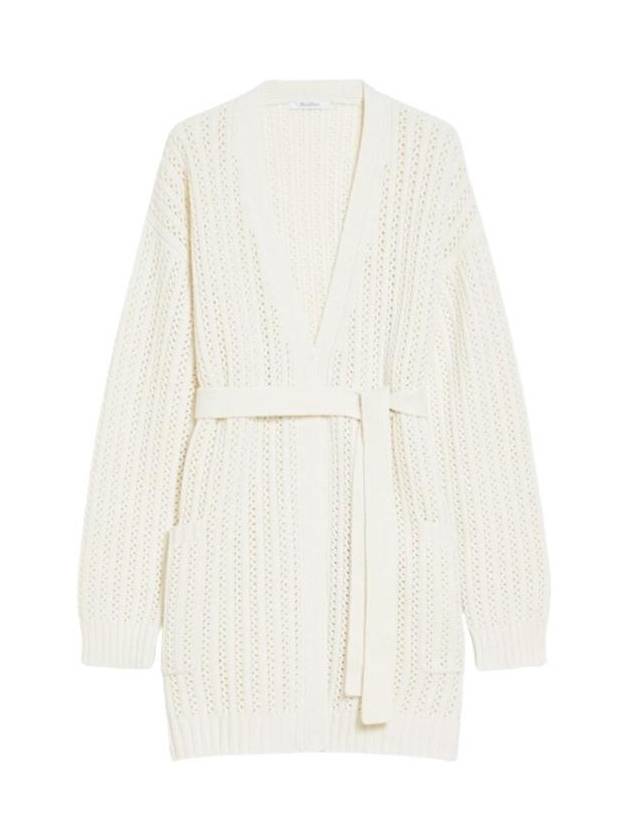 Balzac wool cardigan vanilla 1346014106001 - MAX MARA - BALAAN 1