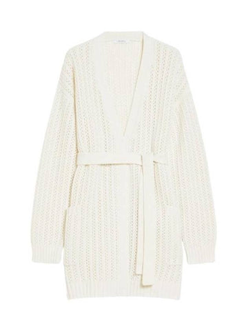 Balzac wool cardigan vanilla 1346014106001 - MAX MARA - BALAAN 1