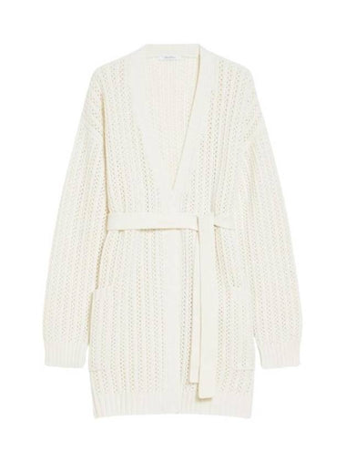 Balzac wool cardigan vanilla 1346014106001 - MAX MARA - BALAAN 1