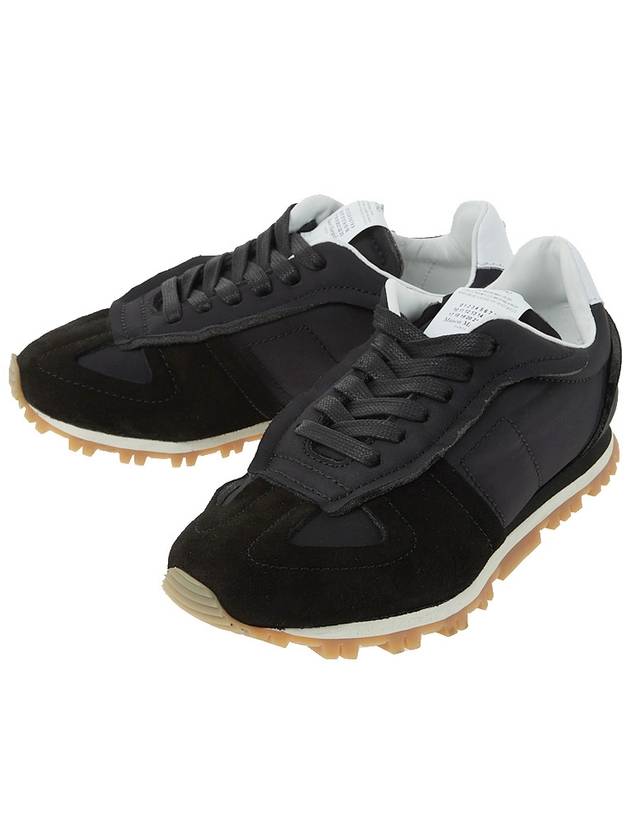 Runner Low Top Sneakers Black - MAISON MARGIELA - BALAAN 2