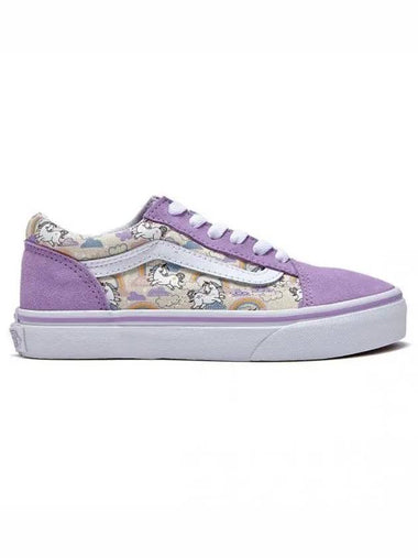 Kids Old School Sneakers Lilac - VANS - BALAAN 1