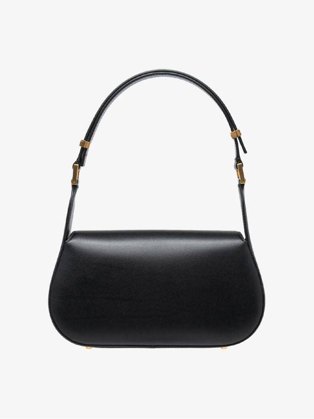 V Logo Chain Shoulder Bag Black - VALENTINO - BALAAN 4