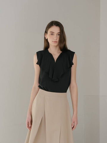 black flare blouse - YOUNESS - BALAAN 1