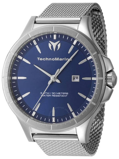 Technomarine MoonSun Date Quartz Blue Dial Men's Watch TM-822004 - TECHNOMARINE - BALAAN 1