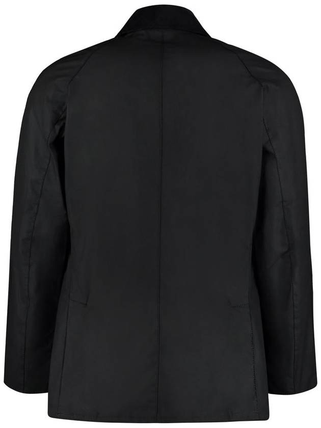 Ashby Wax Jacket Black - BARBOUR - BALAAN 3