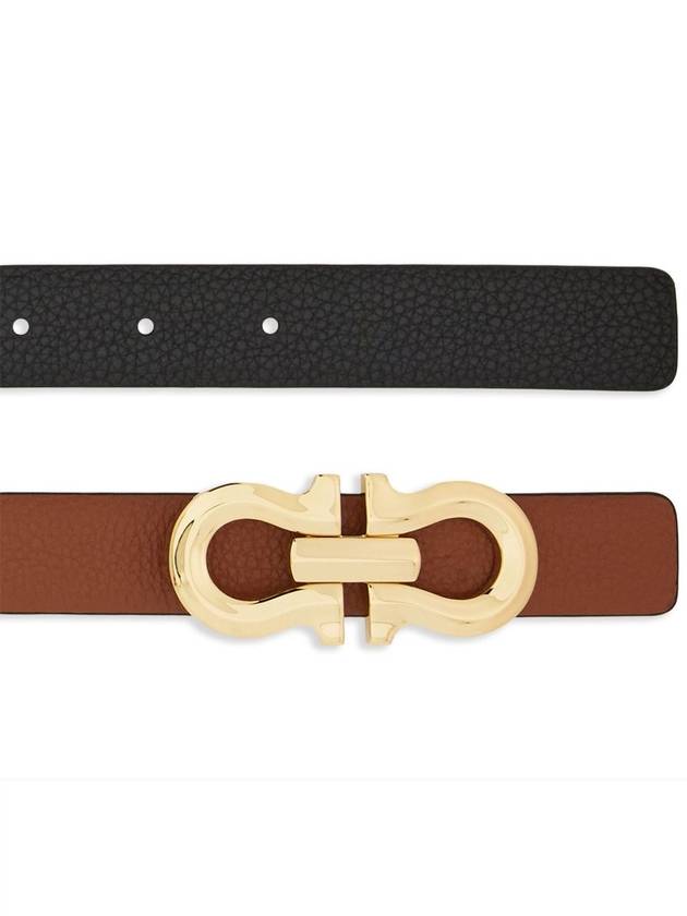 Ferragamo Belts Leather Brown - SALVATORE FERRAGAMO - BALAAN 4