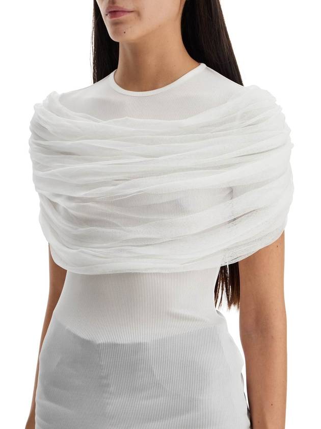 "sonora top with draped - CHRISTOPHER ESBER - BALAAN 4