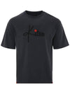 Logo Short Sleeve T-Shirt Black - KITON - BALAAN 3