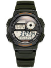 AE 1000W 3AVDF 3A Digital Sports World Time Men s Urethane Watch - CASIO - BALAAN 6