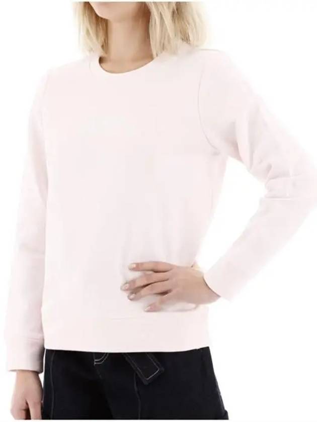 Stamp Logo Sweatshirt Rose Pale - A.P.C. - BALAAN 3