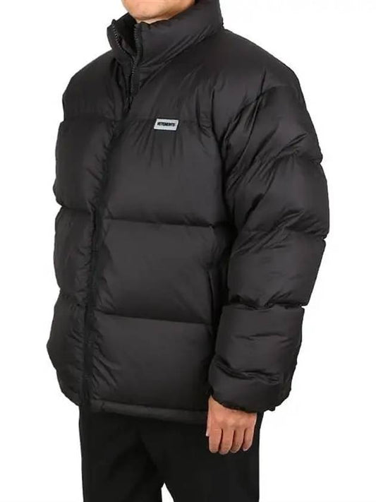 Logo Patch Puffer Down Padding Black - VETEMENTS - BALAAN 2