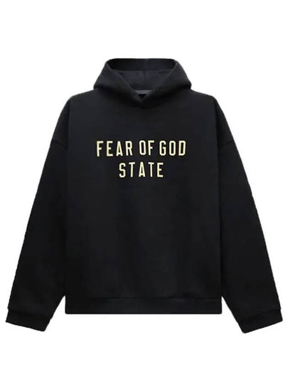 Fleece Hoodie Black - FEAR OF GOD ESSENTIALS - BALAAN 2