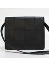 Intreto Small Cassette Cross Bag Black - BOTTEGA VENETA - BALAAN 3