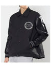 V Logo Nylon Bomber Jacket Black - VALENTINO - BALAAN 2