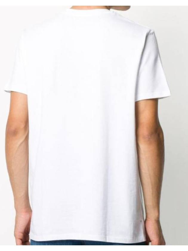 Men's VPC Logo Short Sleeve T-Shirt White - A.P.C. - BALAAN 5