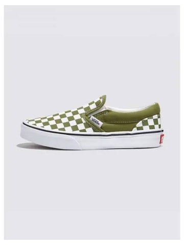 Official Kids Color THEORY Checkerboard Classic Slip on VN000CYTCIB1 - VANS - BALAAN 1