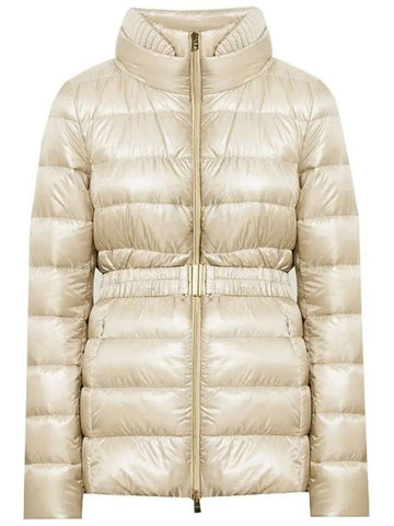 CLAUDIA padded jacket beige PI0485DIC M03 12017Z 1985 - HERNO - BALAAN 1