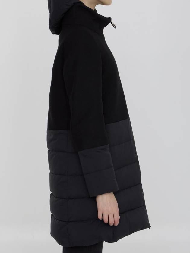 Coat In Wool And Nylon - HERNO - BALAAN 3